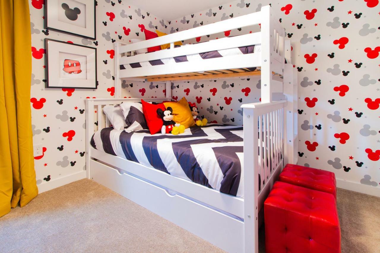 Magical 4Br Mickey Mouse Themed Bedroom 4438 Kissimmee Kültér fotó